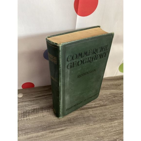 1928 Hardback Commercial Geography by Edward Van Dyke Robinson ☀️💕 - Picture 4 of 12